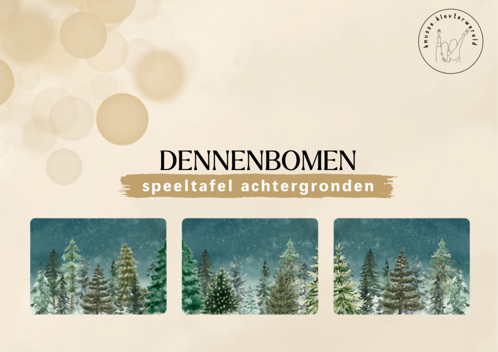 Dennenboom achtergrond