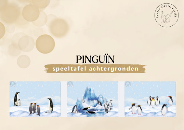 Pinguïn achtergrond