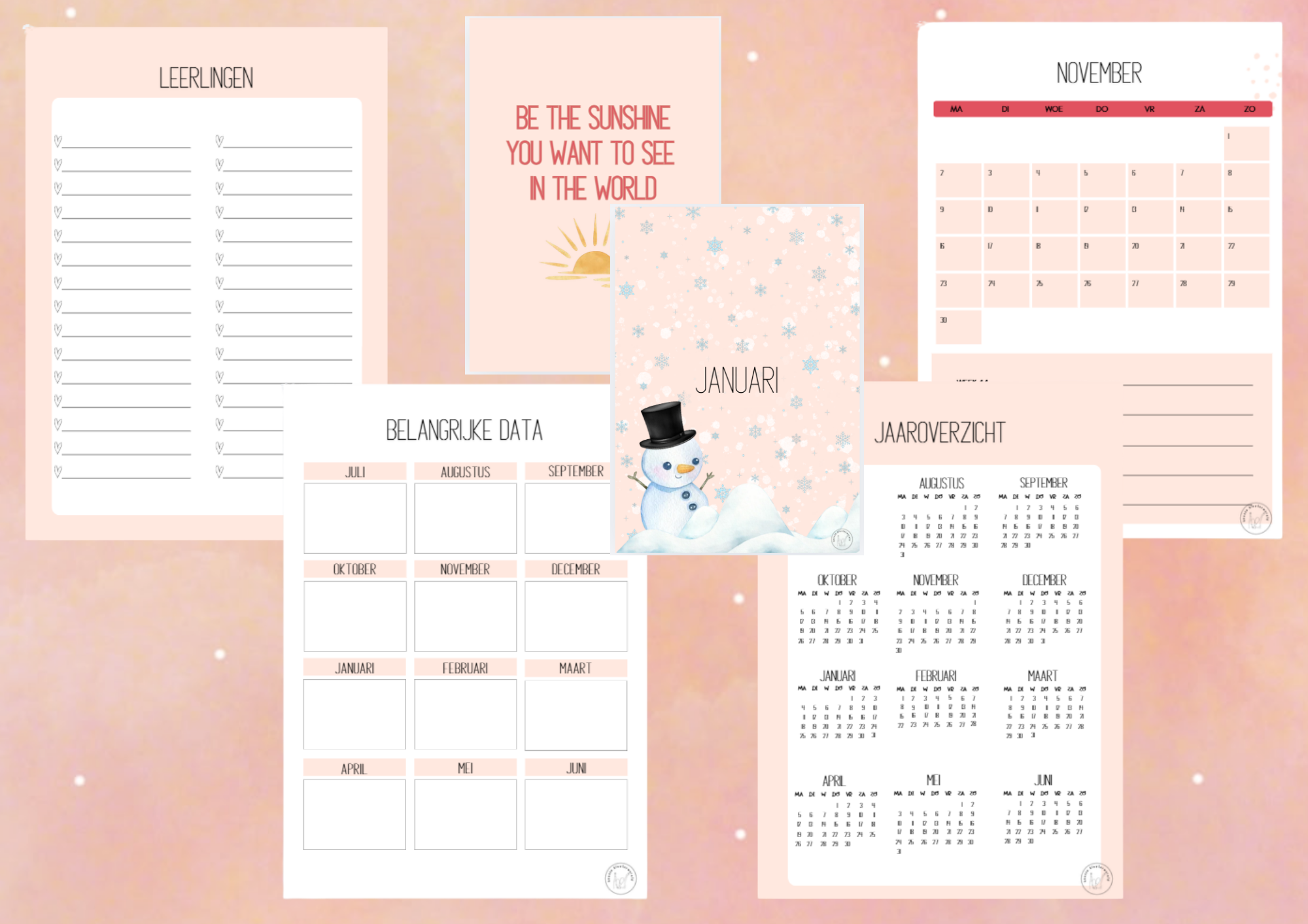 Planner '26 - '27 (zonder vakanties) - Afbeelding 3