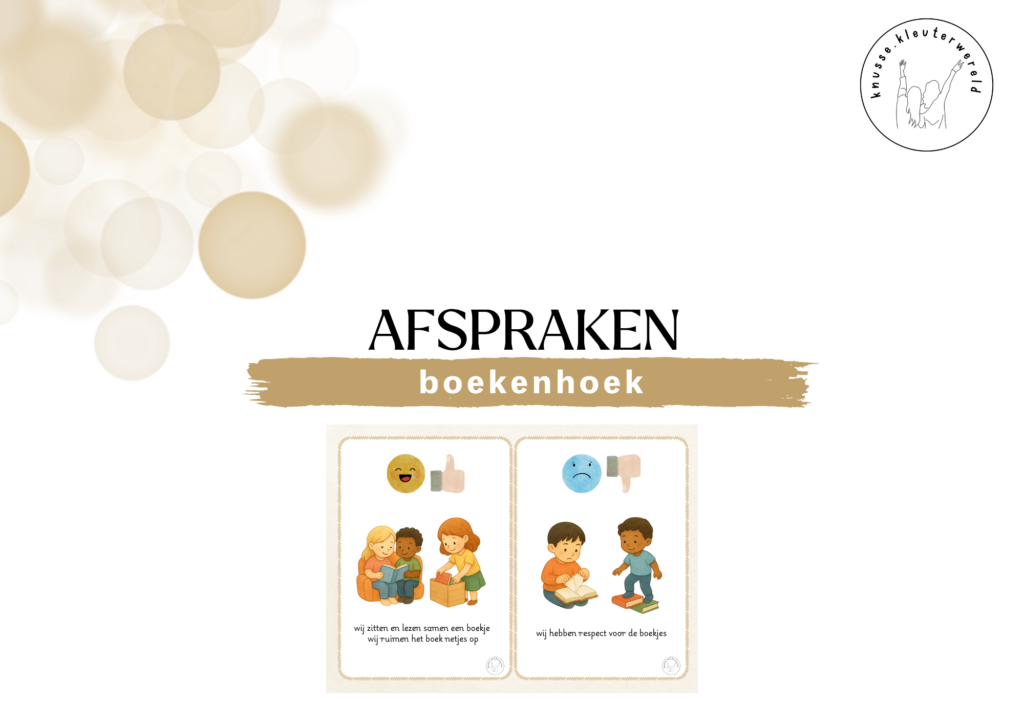Afspraken boekenhoek