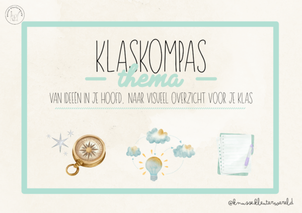 Klaskompas - thema voorbereiden