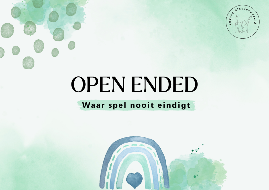 Open Ended - waar spel nooit eindigt